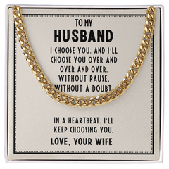 Cuban Link Chain - For Husband