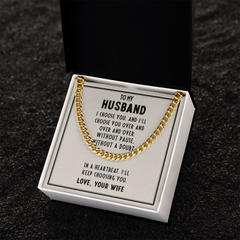 Cuban Link Chain - For Husband