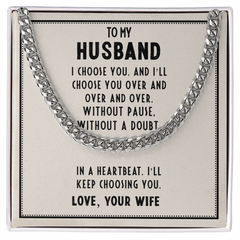 Cuban Link Chain - For Husband