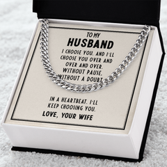 Cuban Link Chain - For Husband