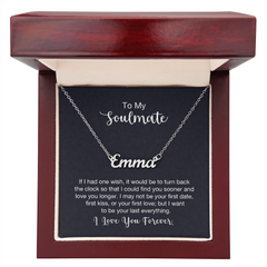 Custom Name Necklace - For Soulmate